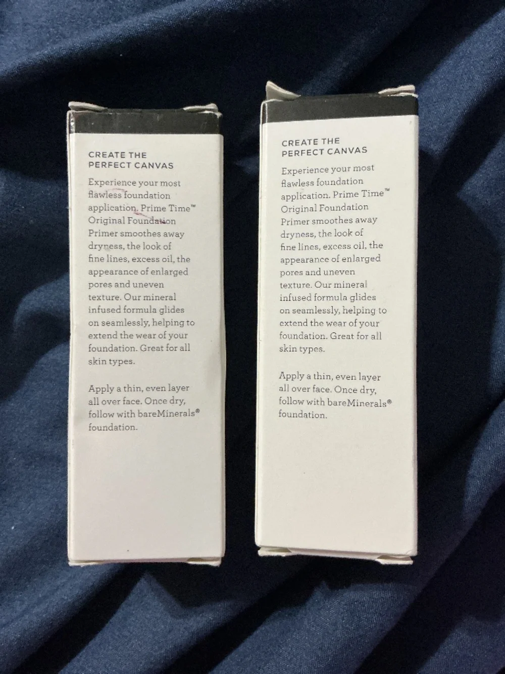 bareMinerals Prime Time Original Foundation Primer x 2 NEW DISCONTINUED